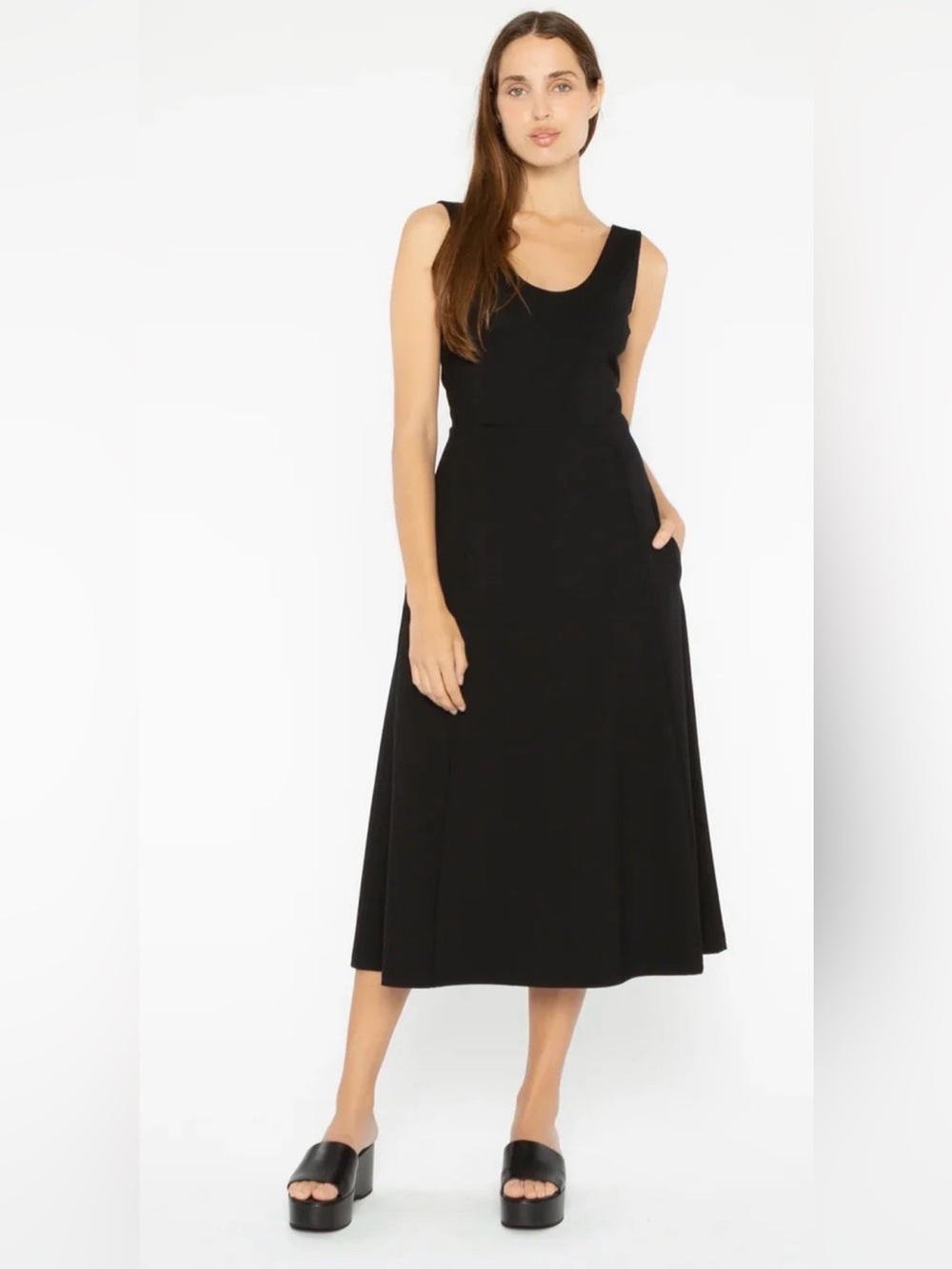 Ripley Rader Ponte Knit Scoop Dress: SZ 2